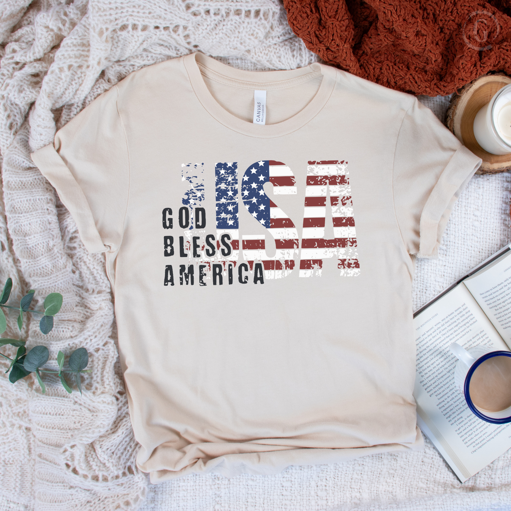God Bless America Unisex Christian T-Shirt