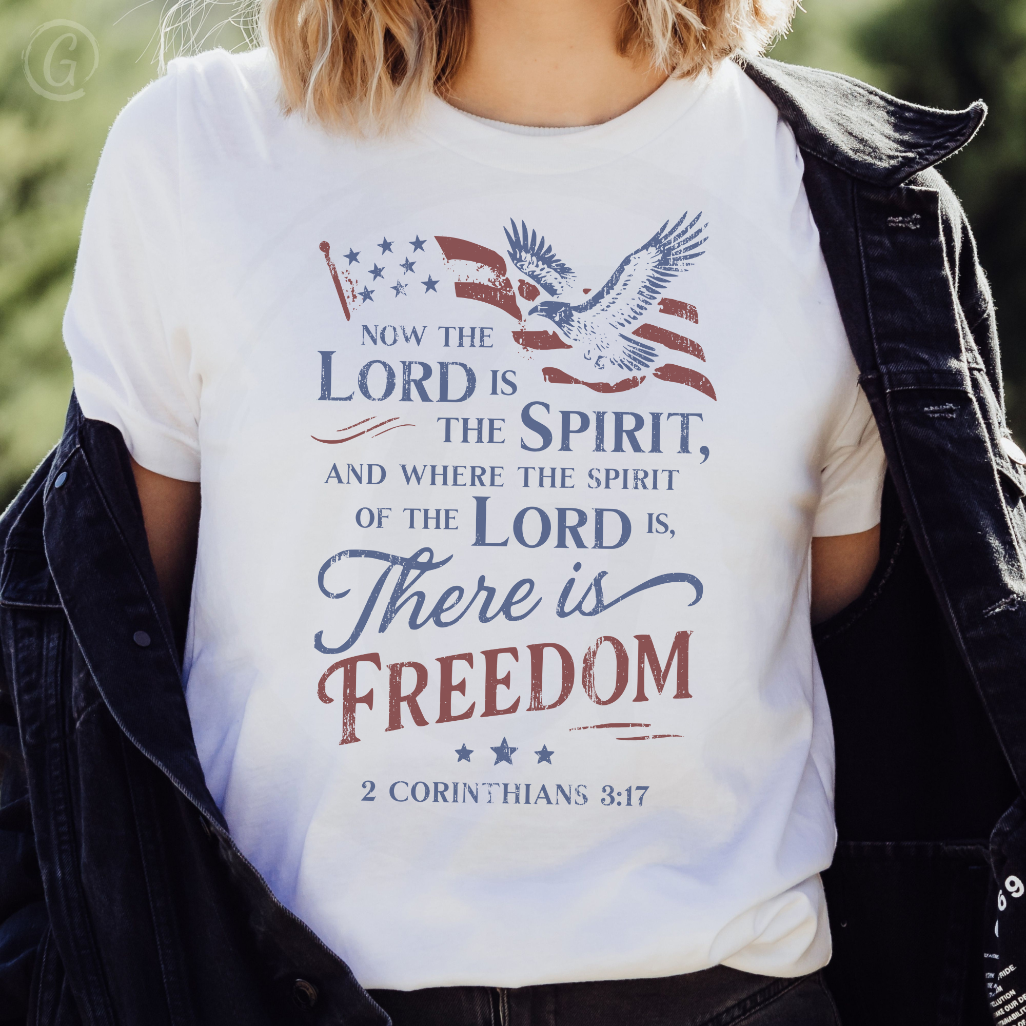 Where The Spirit Of The Lord Is, There Is Freedom Unisex Christian T-Shirt