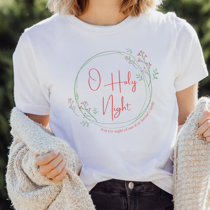 O Holy Night Unisex Christian T-Shirt