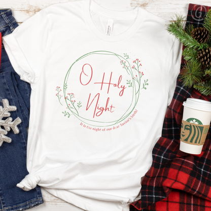 O Holy Night Unisex Christian T-Shirt