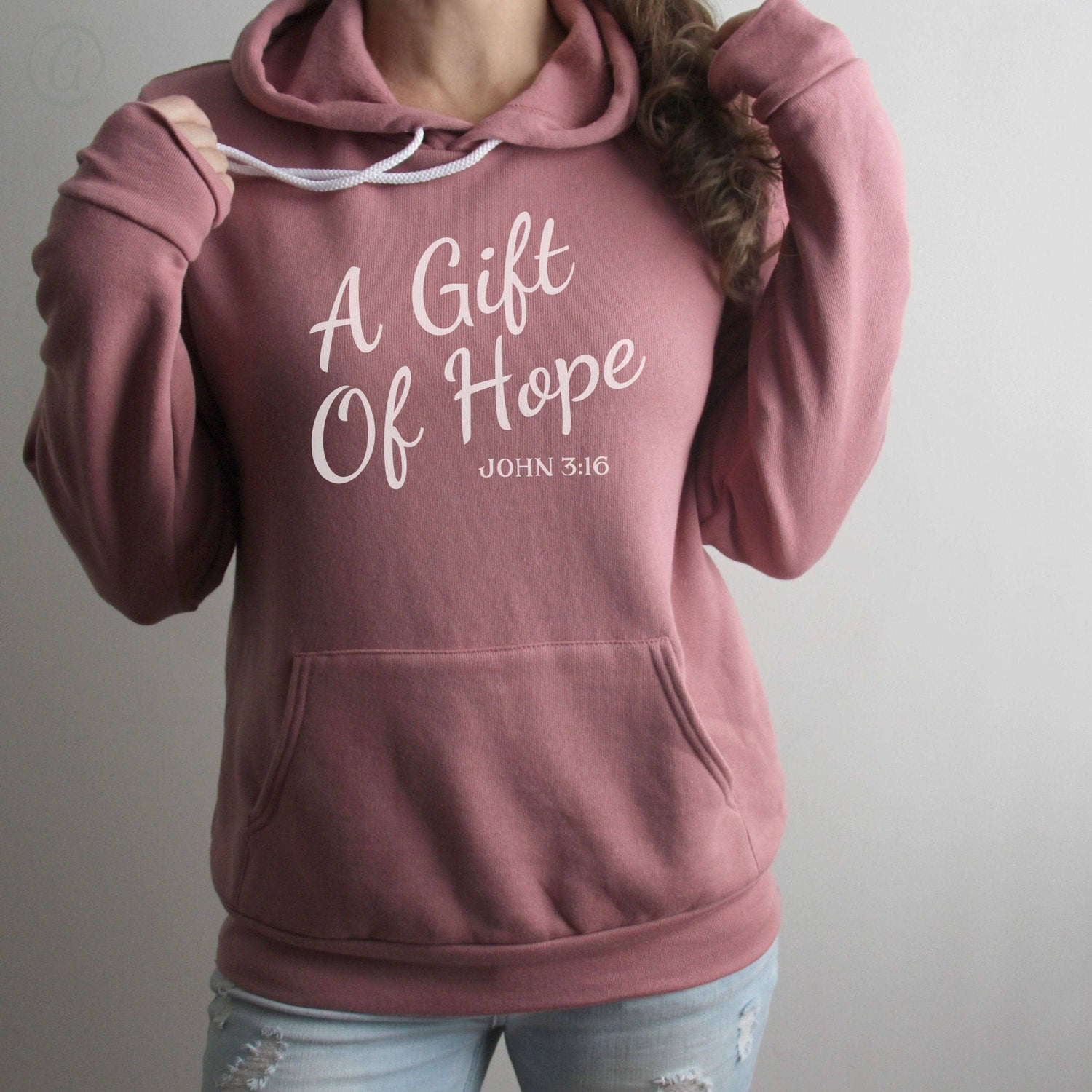 A Gift Of Hope Premium Unisex Pullover Hoodie Mauve