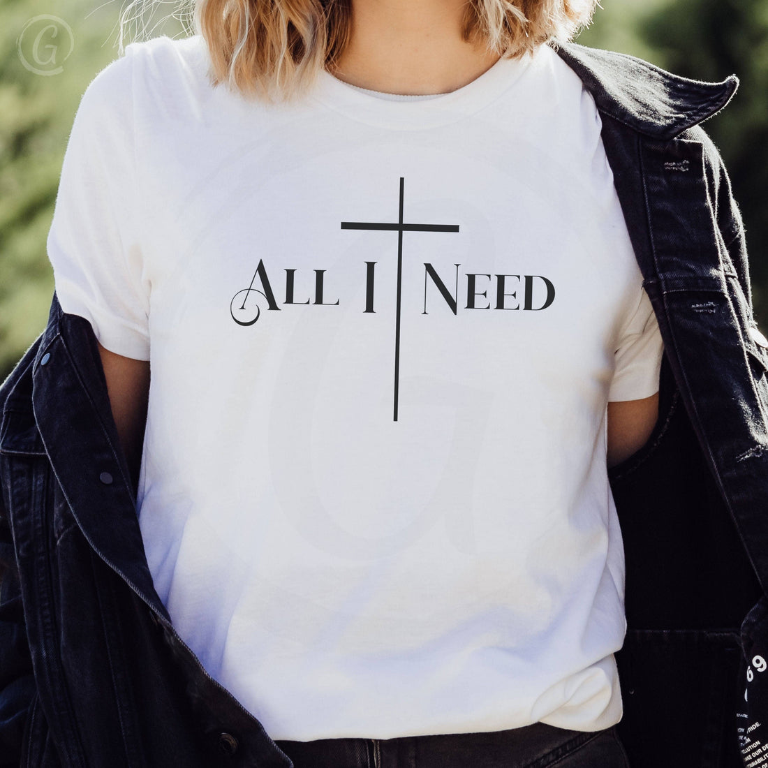 All I Need Philippians 4:12-13 Unisex T-Shirt Classics White