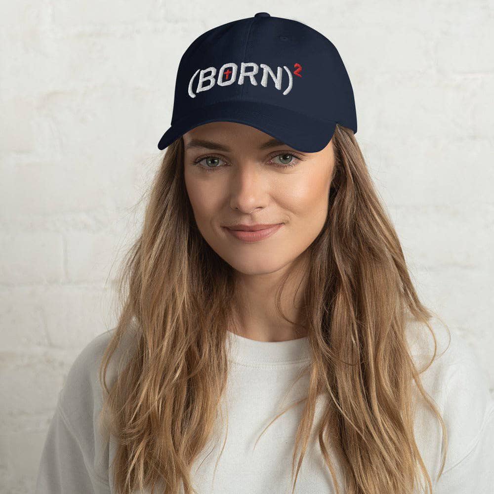 (Born)² Dad Hat Navy