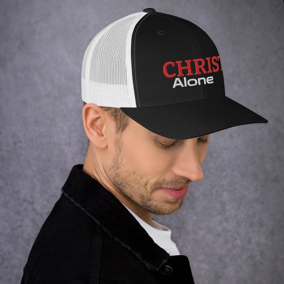 Christ Alone Trucker Hat