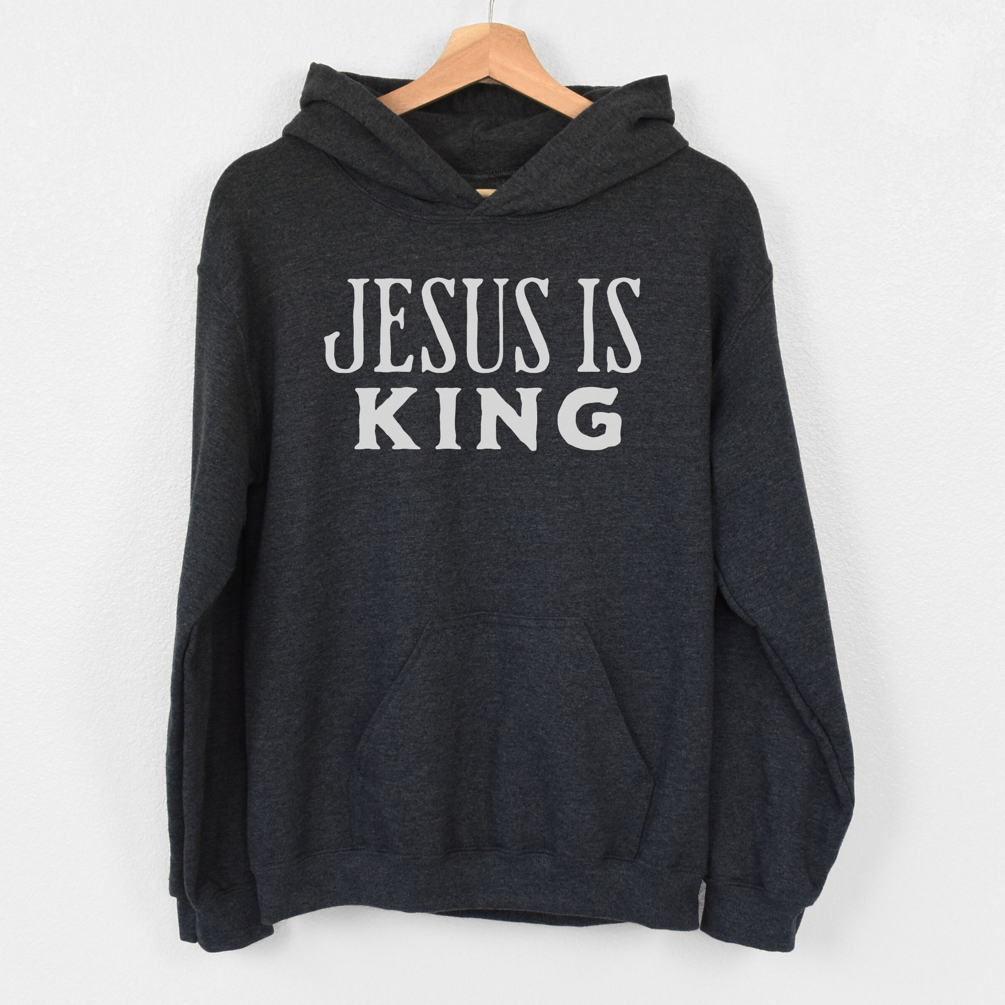 Jesus Is King Unisex Christian Hoodie