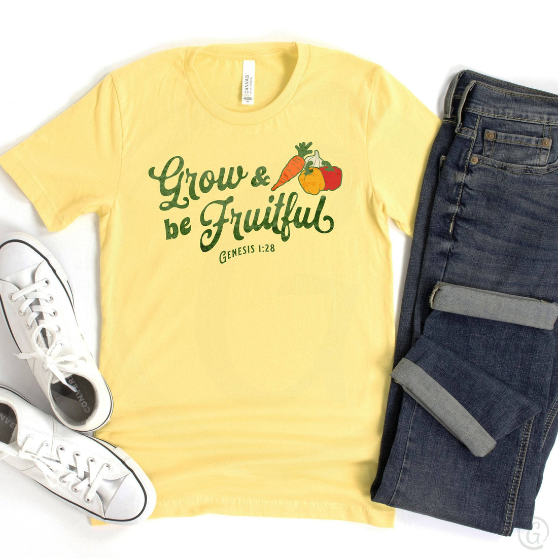 Grow &amp; Be Fruitful Unisex T-Shirt Classics Yellow