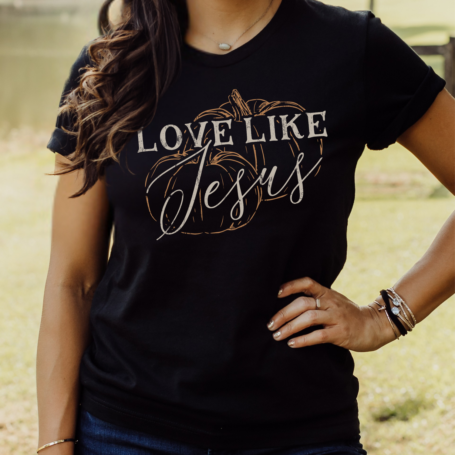 Love Like Jesus John 13:34 Christian Unisex T-Shirt