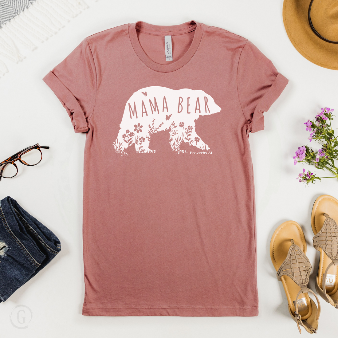Mama Bear Unisex Christian T-Shirt