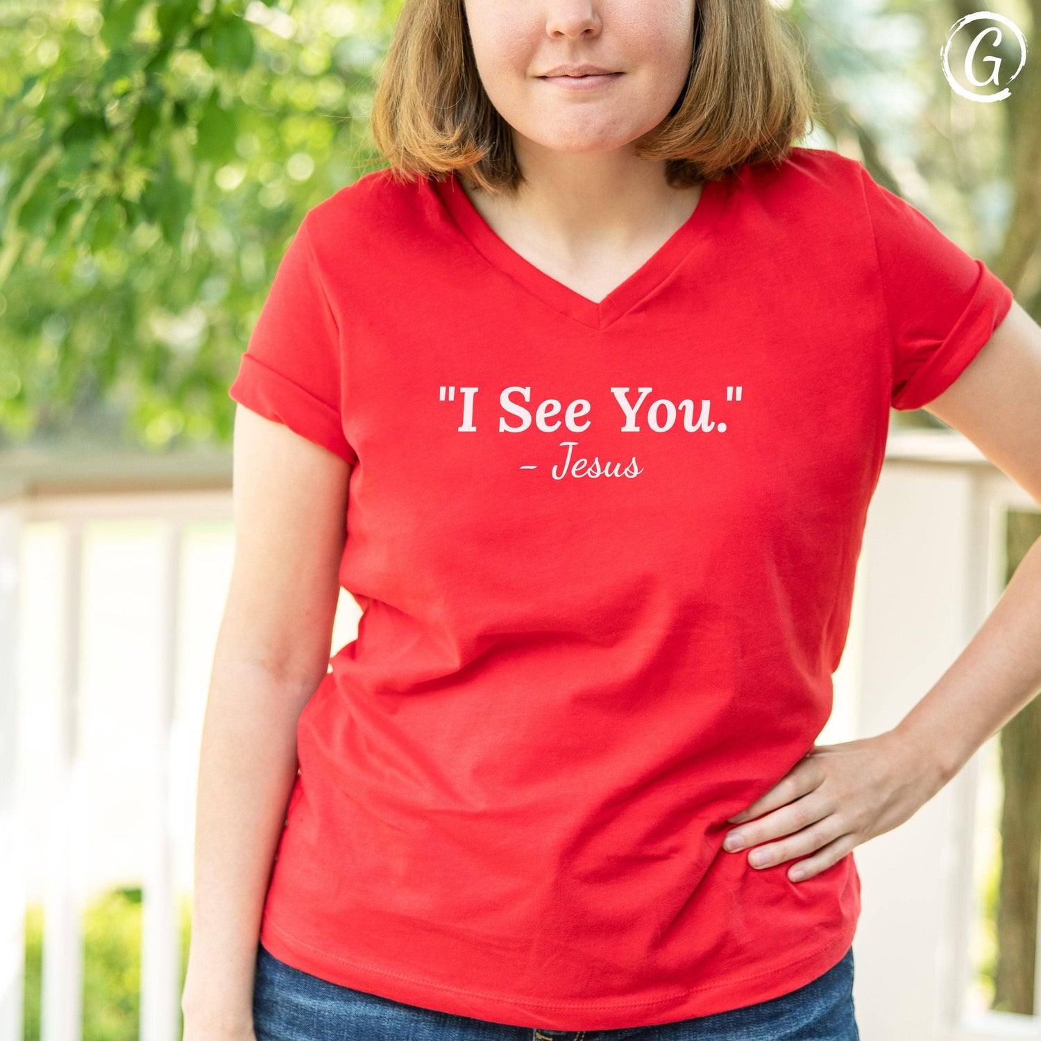 &quot;I See You.&quot; - Jesus Women&