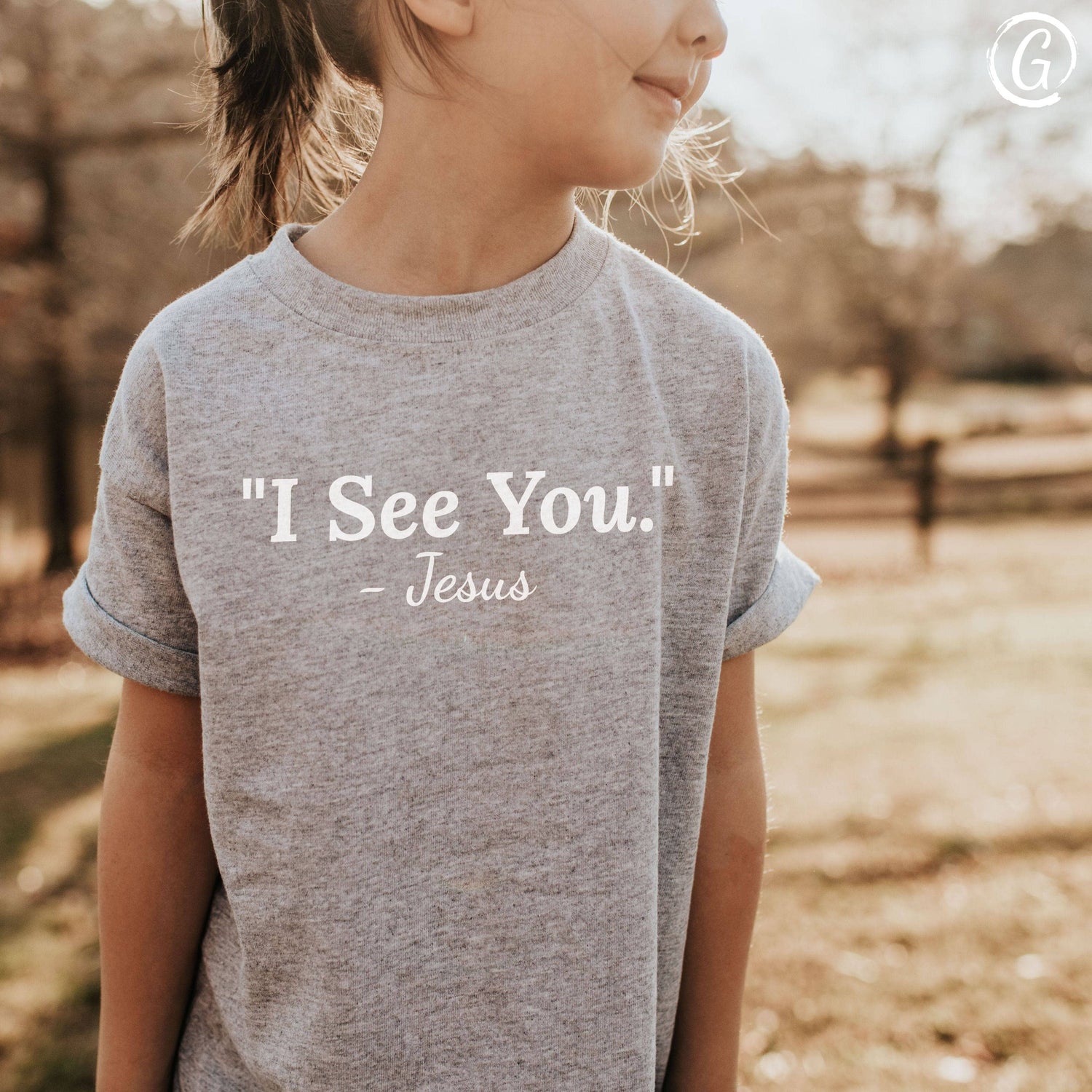 &quot;I See You.&quot; - Jesus Youth T-Shirt Grey Frost