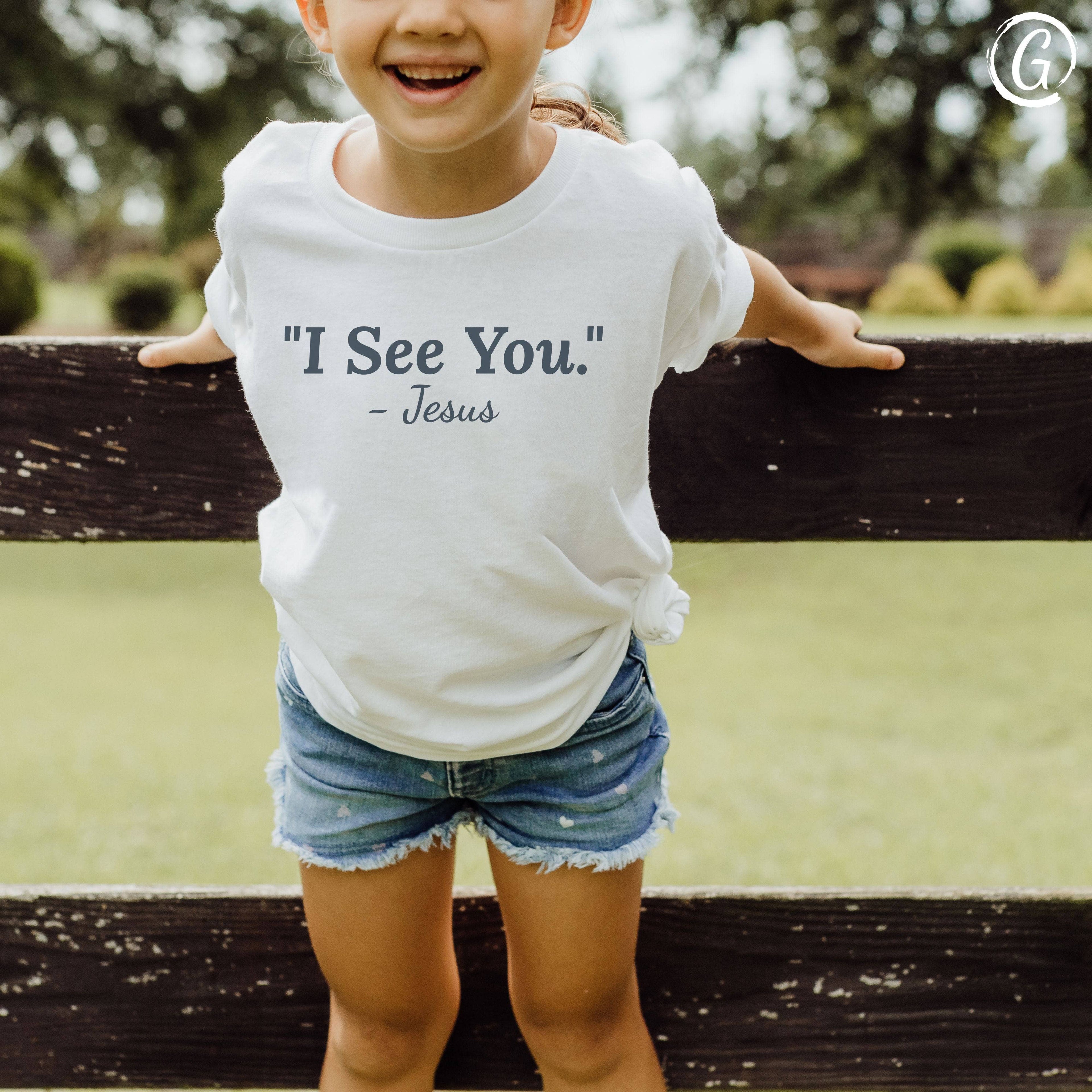 &quot;I See You.&quot; - Jesus Youth T-Shirt White