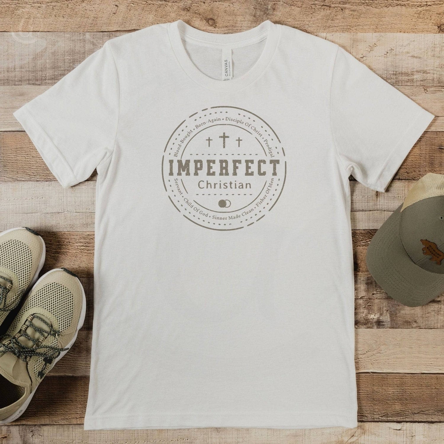 Imperfect Christian Unisex T-Shirt Classics White