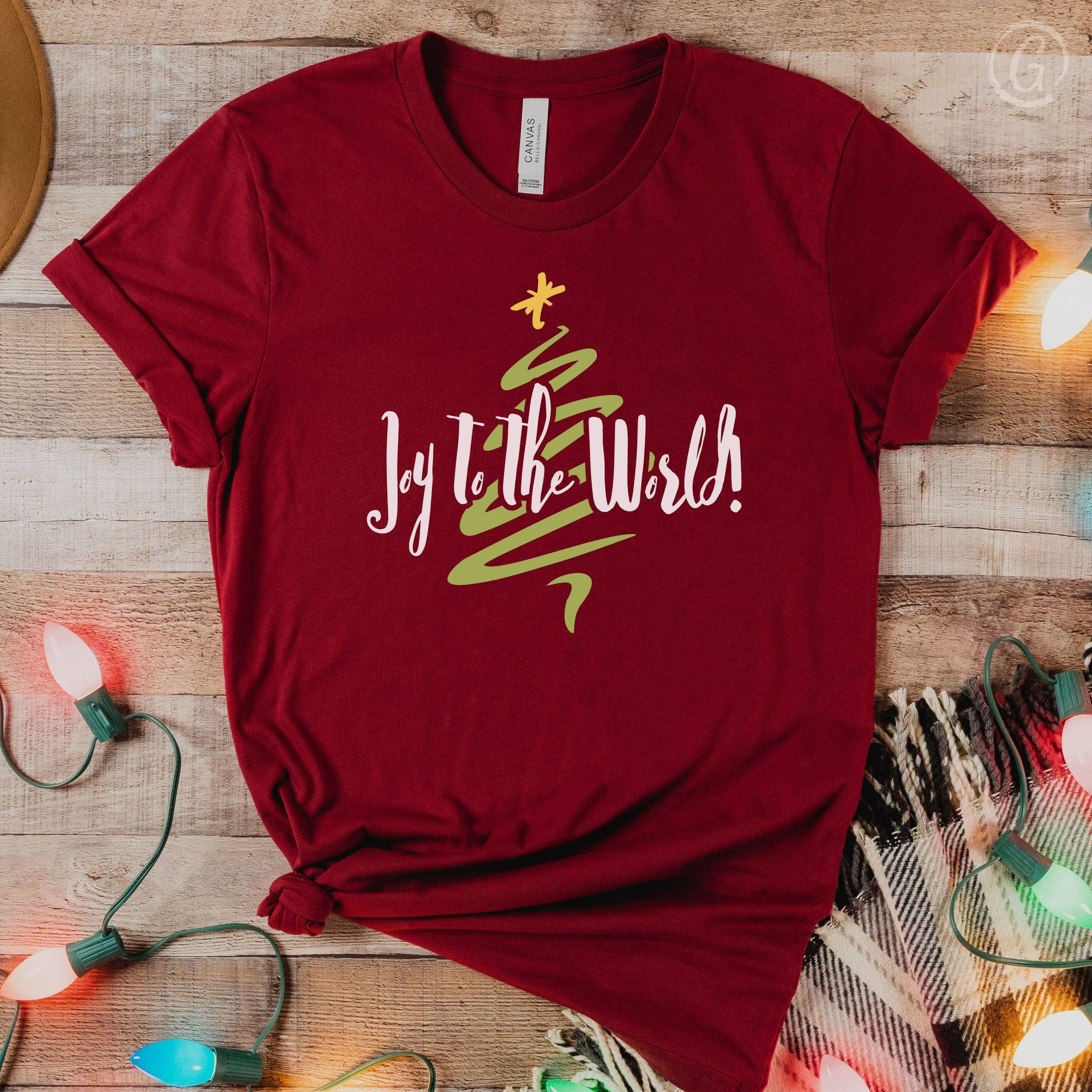 Joy To The World! Unisex T-Shirt Classics Cardinal