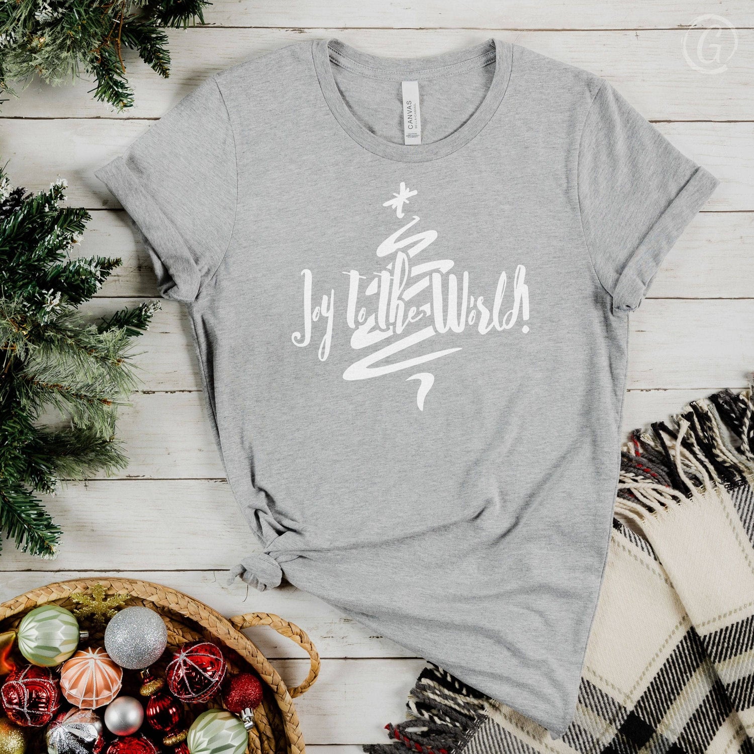 Joy To The World! Unisex T-Shirt Heathers Athletic Heather