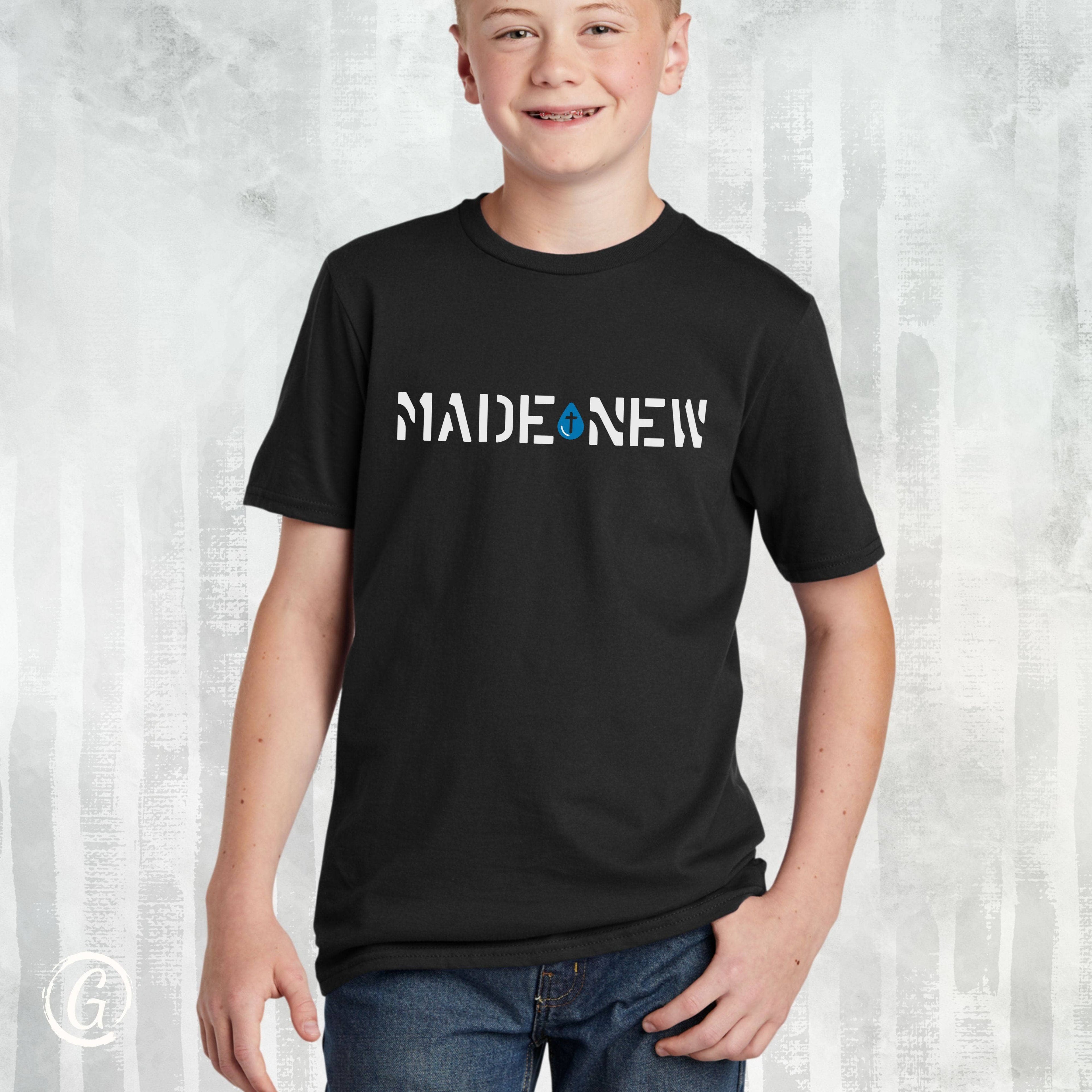 Made New Youth T-Shirt Black