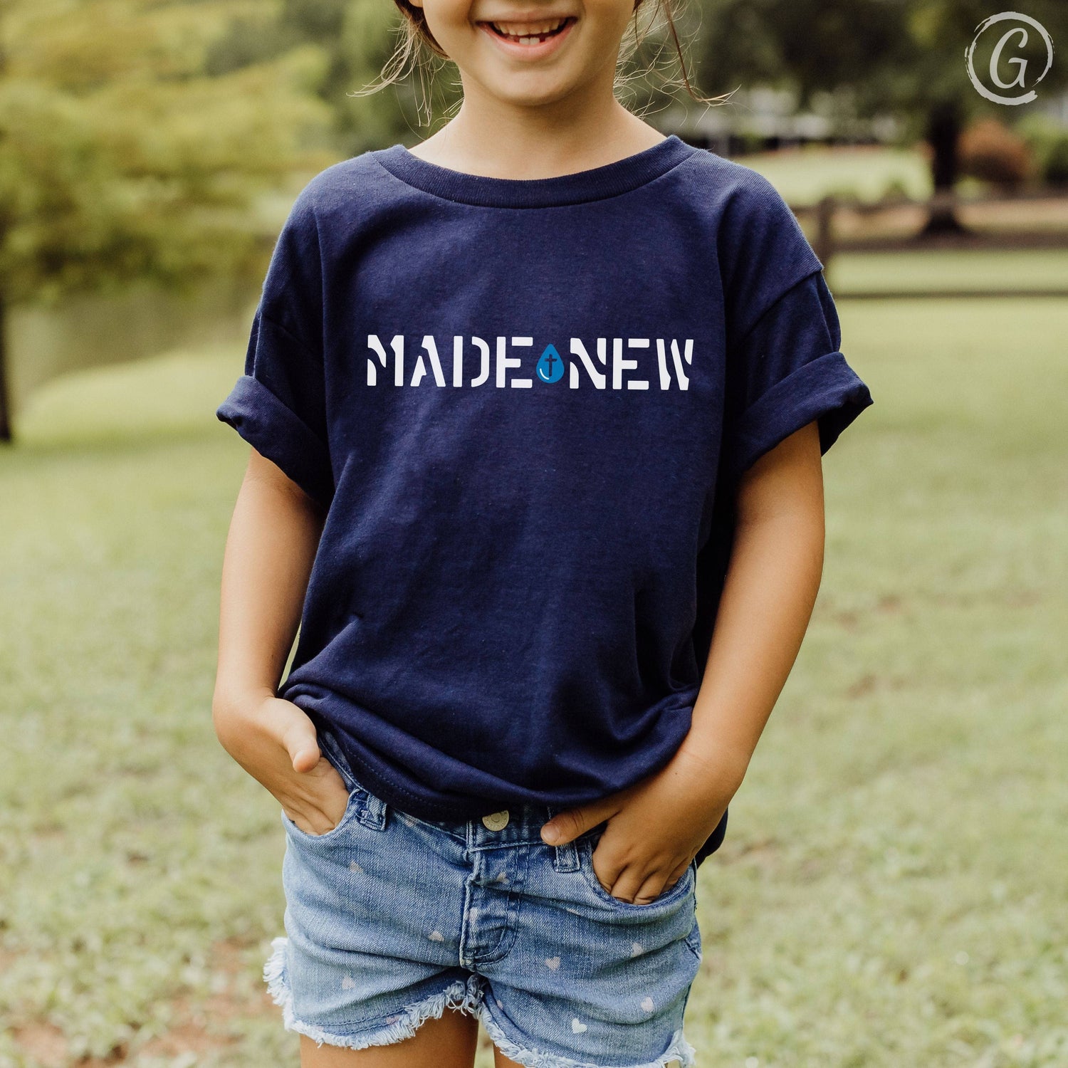 Made New Youth T-Shirt New Navy