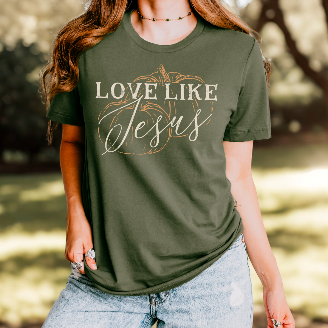 Love Like Jesus John 13:34 Christian Unisex T-Shirt