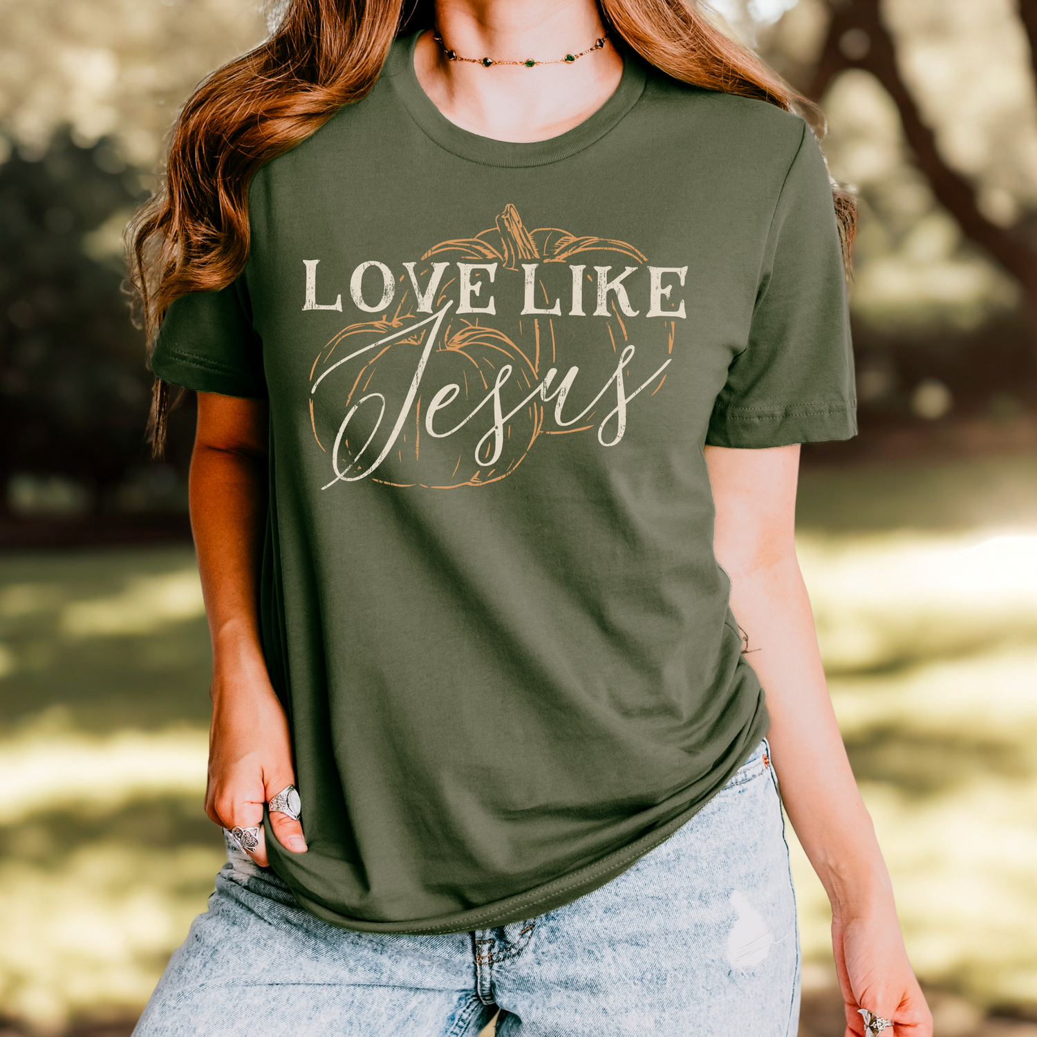 Love Like Jesus John 13:34 Christian Unisex T-Shirt
