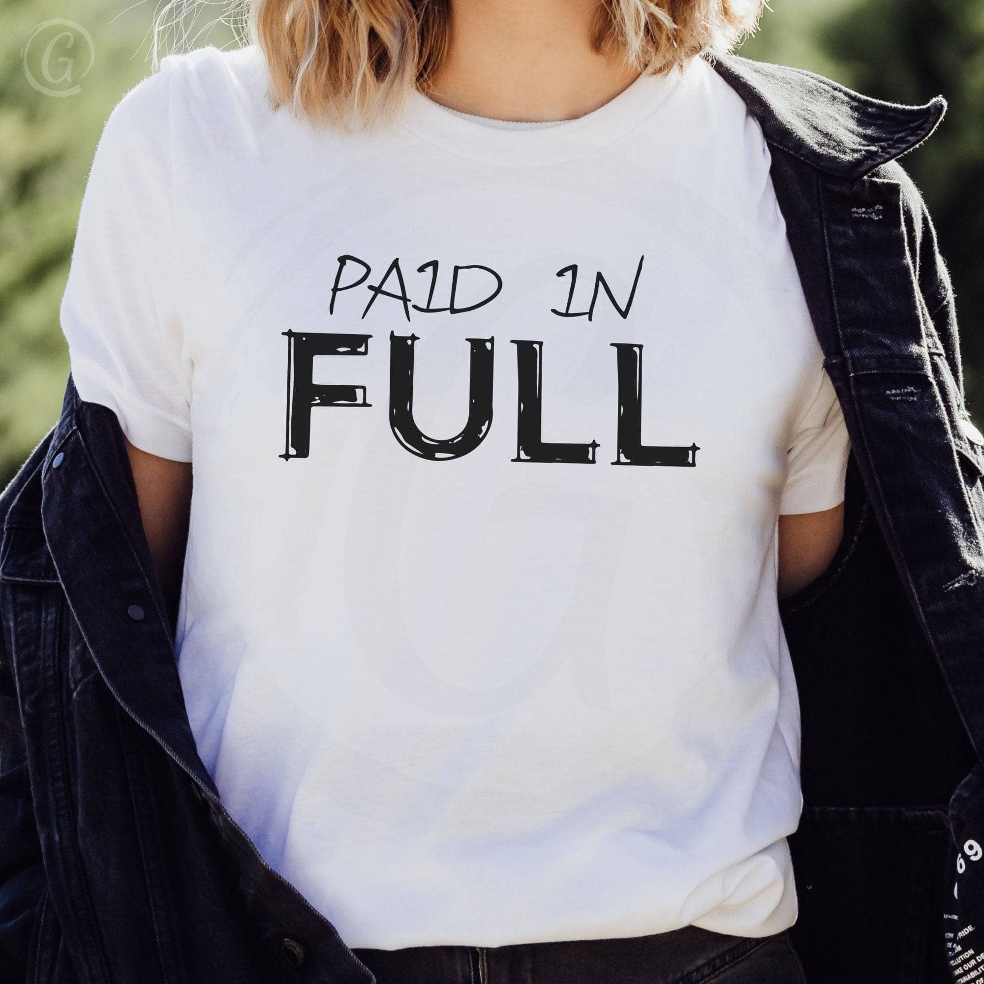 Paid In Full Unisex T-Shirt Classics White